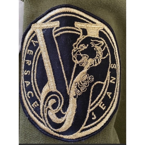 Versace Felpa Logo Hoodie NWOT Medium, Rare, Perfect Condition - Picture 13 of 14